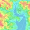 Mappa topografica Ker Élise, altitudine, rilievo