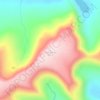 Mappa topografica Tievnabinnia, altitudine, rilievo