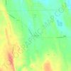 Mappa topografica Seneca Castle, altitudine, rilievo