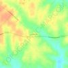 Mappa topografica Nelsonville, altitudine, rilievo