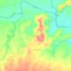Mappa topografica Benit, altitudine, rilievo