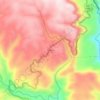Mappa topografica Hollin, altitudine, rilievo