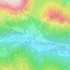 Mappa topografica Pedenosso, altitudine, rilievo