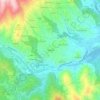 Mappa topografica Pianceri, altitudine, rilievo