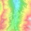 Mappa topografica Siviez, altitudine, rilievo