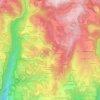 Mappa topografica Croce, altitudine, rilievo