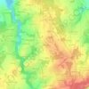 Mappa topografica Trébéfour, altitudine, rilievo