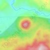 Mappa topografica Tumtum Mountain, altitudine, rilievo