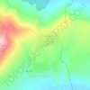 Mappa topografica Los Navazos, altitudine, rilievo
