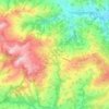 Mappa topografica Conaprato, altitudine, rilievo