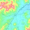 Mappa topografica Aritao, altitudine, rilievo
