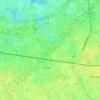 Mappa topografica Rauwelkoven, altitudine, rilievo