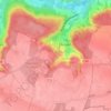 Mappa topografica La Ferté, altitudine, rilievo