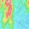 Mappa topografica Poiano, altitudine, rilievo