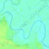 Mappa topografica Nagla Jatni, altitudine, rilievo