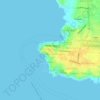 Mappa topografica Maligaya, altitudine, rilievo