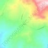 Mappa topografica La Joya, altitudine, rilievo