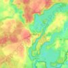 Mappa topografica Feldberg, altitudine, rilievo