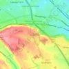 Mappa topografica Chaul End, altitudine, rilievo