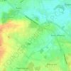Mappa topografica Treupe, altitudine, rilievo