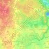 Mappa topografica La Gaubertière, altitudine, rilievo