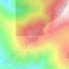 Mappa topografica Monte Montalto, altitudine, rilievo