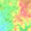 Mappa topografica Clotte, altitudine, rilievo