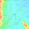 Mappa topografica Villaverde, altitudine, rilievo