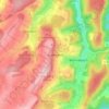 Mappa topografica Kümmern, altitudine, rilievo