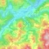 Mappa topografica Jaquamet, altitudine, rilievo