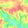 Mappa topografica Quinquis Gestin, altitudine, rilievo