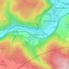 Mappa topografica Bonaforth, altitudine, rilievo