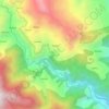 Mappa topografica Mayali, altitudine, rilievo