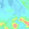 Mappa topografica San Isidro, altitudine, rilievo