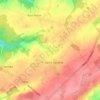 Mappa topografica Les Houssales, altitudine, rilievo
