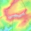 Mappa topografica Schafberg, altitudine, rilievo
