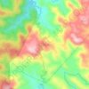 Mappa topografica Summit, altitudine, rilievo