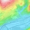 Mappa topografica Signèse (Ayent), altitudine, rilievo