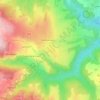 Mappa topografica Nuzin, altitudine, rilievo