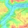 Mappa topografica Trowse, altitudine, rilievo