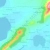Mappa topografica Nabutswi, altitudine, rilievo