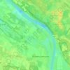 Mappa topografica Ooijen, altitudine, rilievo