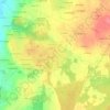 Mappa topografica La Mare, altitudine, rilievo