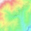 Mappa topografica Buscalan, altitudine, rilievo