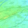 Mappa topografica Papanasam, altitudine, rilievo
