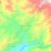 Mappa topografica Capilla de Unanca, altitudine, rilievo