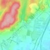 Mappa topografica Radon, altitudine, rilievo