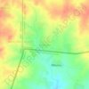 Mappa topografica Mboursou, altitudine, rilievo
