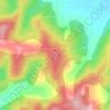 Mappa topografica Briggs Hill, altitudine, rilievo