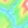 Mappa topografica Paclla, altitudine, rilievo